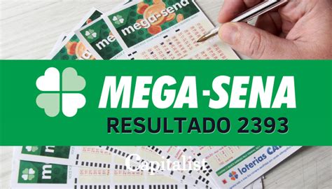 sorteio da mega sena concurso 2393